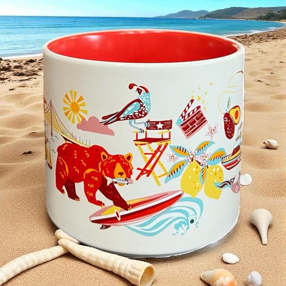 Starbucks CALIFORNIA 2024 Discovery Series 14oz Coffee Mug Collector NWT/BOX - Picture 4 of 8